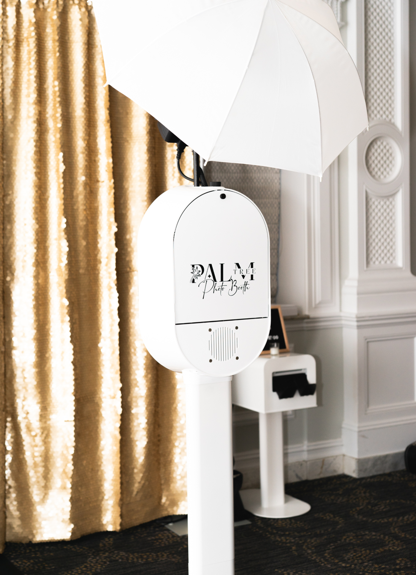 Palm Tree Photo Booth Luxe Studio Booth