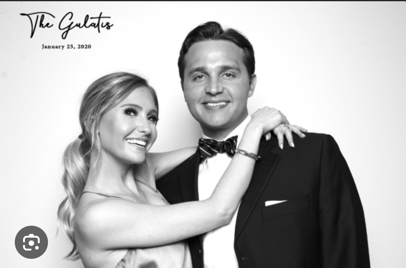 Black and white glam portrait — The Gulatis